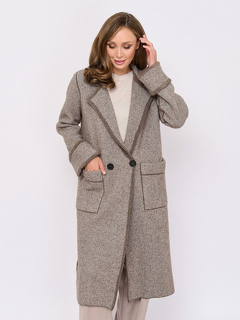 Двубортное пальто D.EXTERIOR