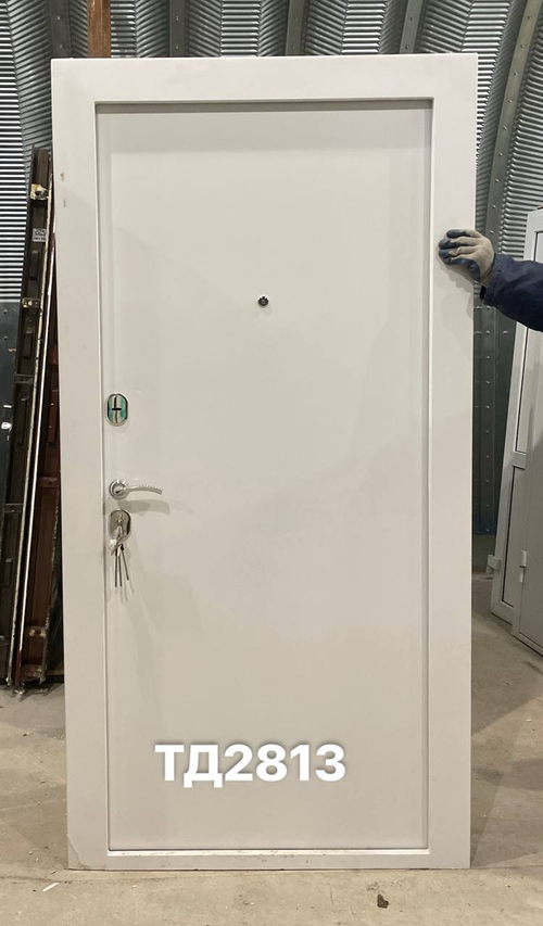 Дверь металлическая Б/У 205(в) х 96(ш) Входная