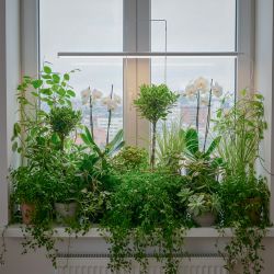 UFP-G12A H80-65-50 WHITE Подставка металлическая для светильника ULI-P. 3 уровня. высота 800-650-500 мм. Белая. TM Uniel