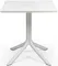 Пластиковый стол Clip 70х70 см белый