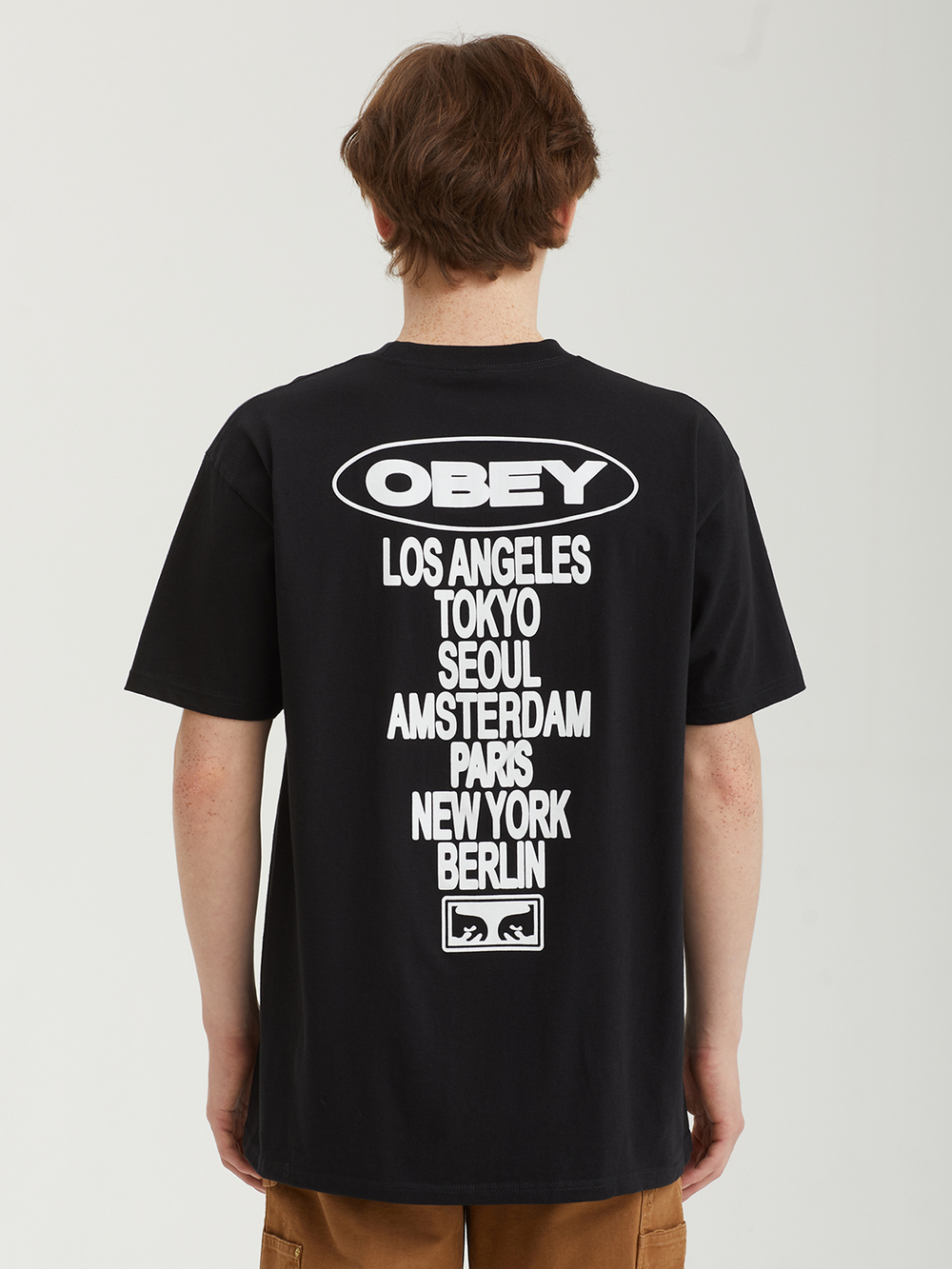 Мужская Футболка Obey Global Impact