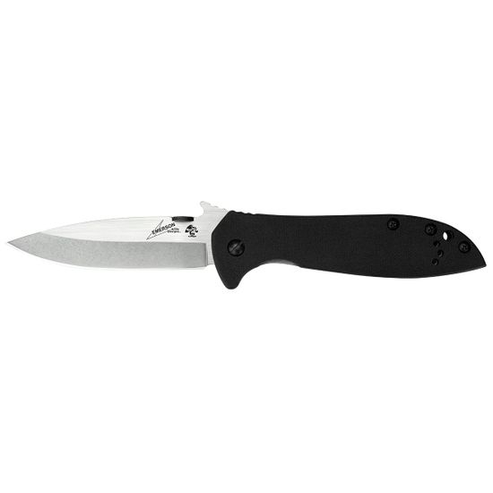 Складной нож KERSHAW CQC-4KXL 6055D2 c клинком из стали D2, рукоять G10 / Stainless Steel