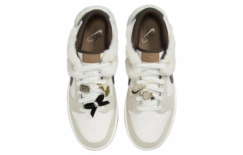 Кроссовки Nike Dunk Low "Fur Bling" (Женская размерная сетка)