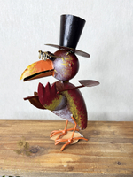 Садовый декор фигурка "Ворон-садовник" 18x12xH23 см / 19x13xH23 см CAMPO Home & Garden