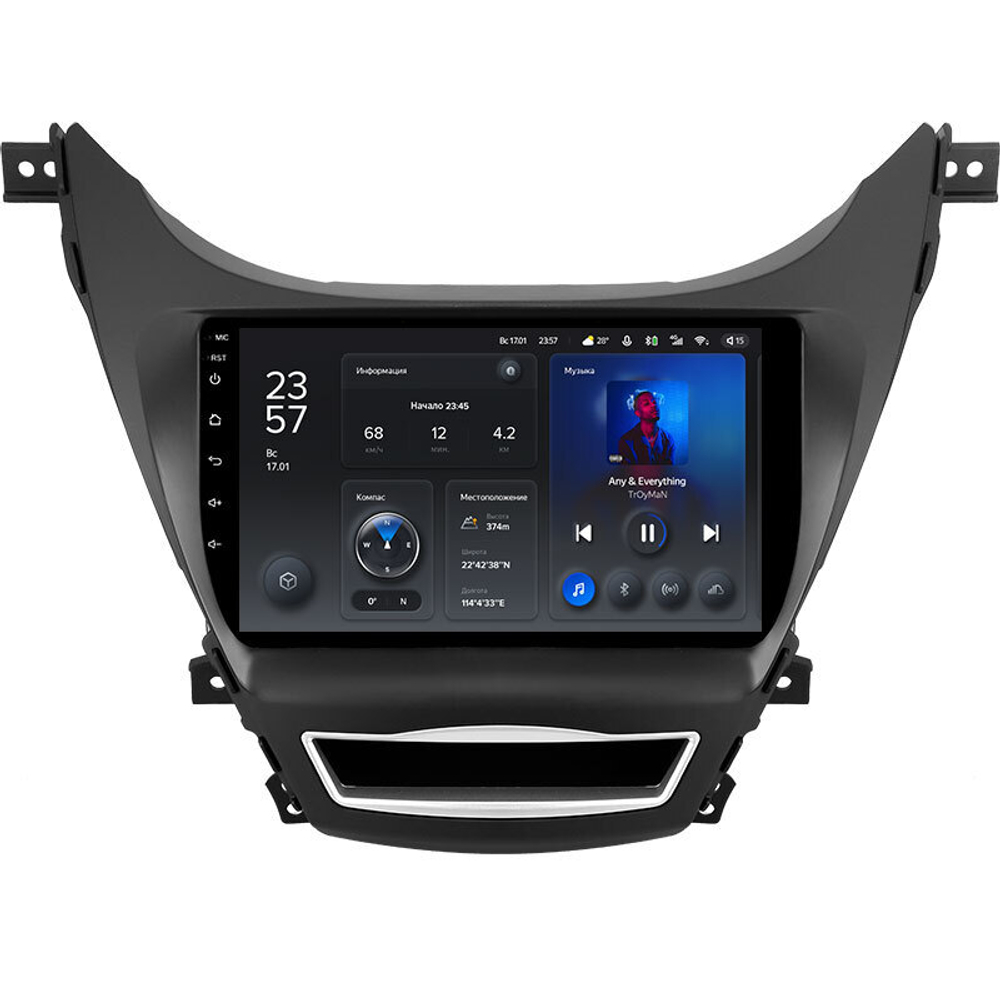 Teyes X1 9" для Hyundai Elantra, Avante 2013-2016