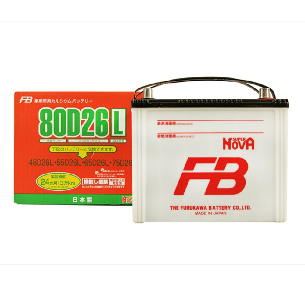 Аккумулятор Furukawa Battery Super Nova 80D26L