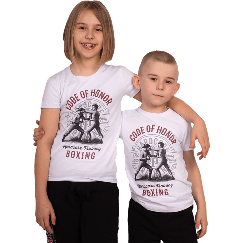 Детская футболка Hardcore Training Code Of Honor