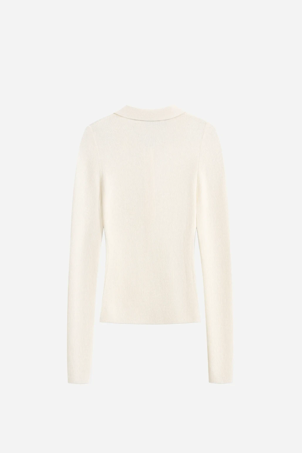 Джемпер поло молочный