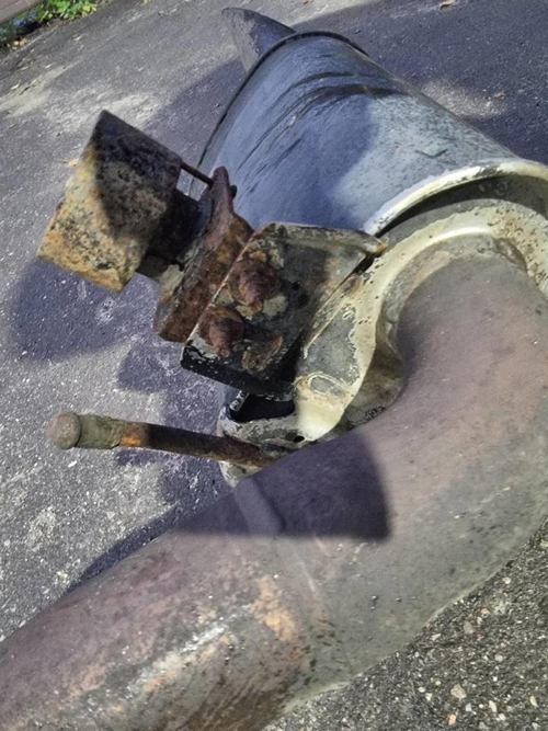 Глушитель Infiniti QX56 QX80 (2010-2017)