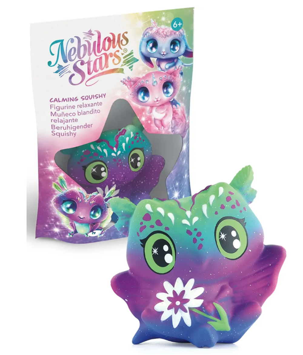Детская игрушка Антистресс сквиш Лилия, серия Space, марка Nebulous Stars