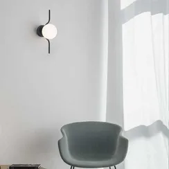 Настенный светильник Le Vita черный