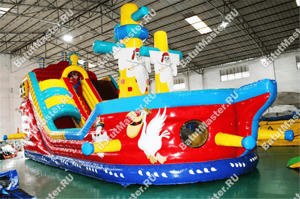 Надувной корабль "Весёлый роджер"