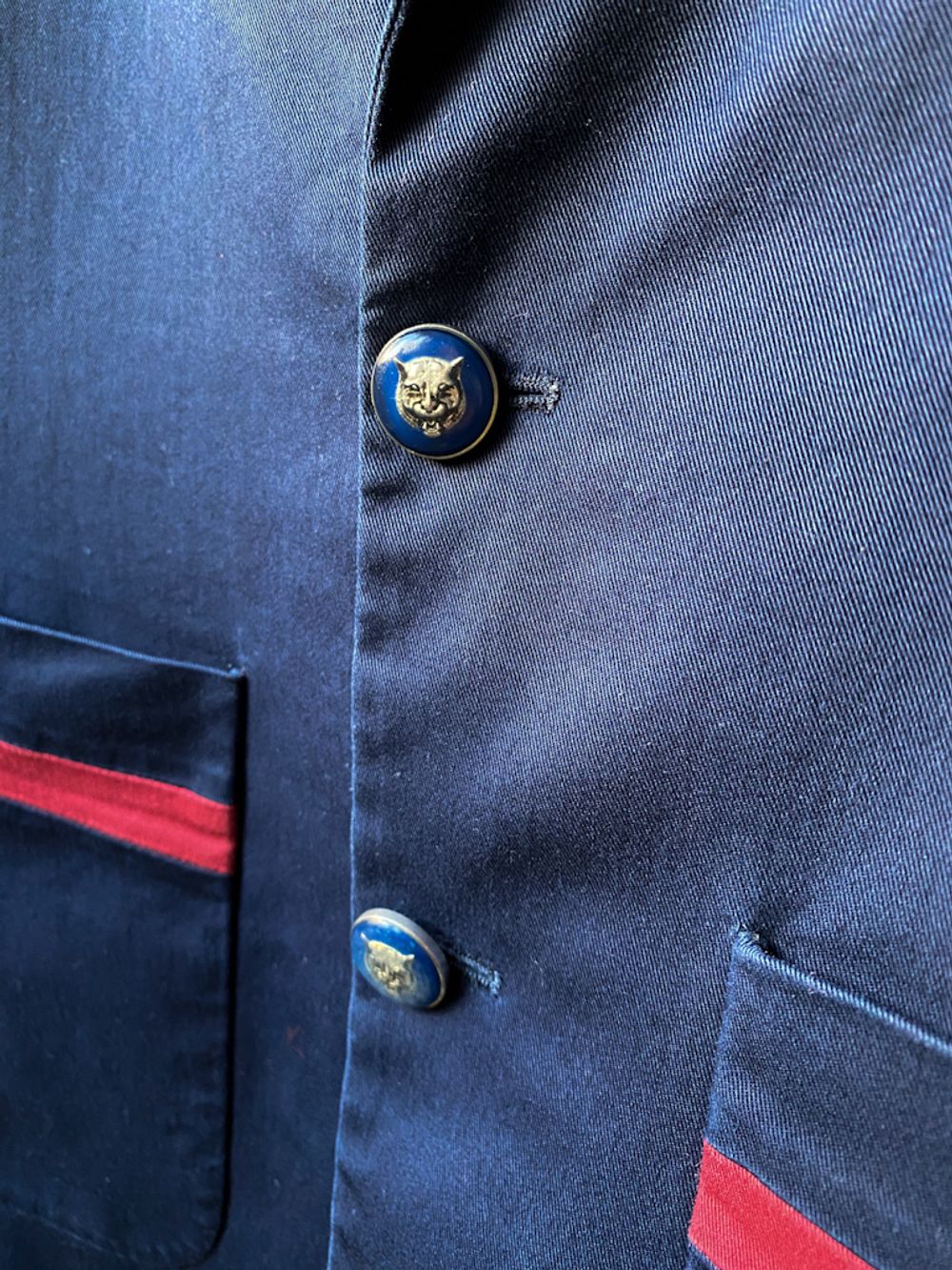 Хлопковый пиджак Gucci, 140