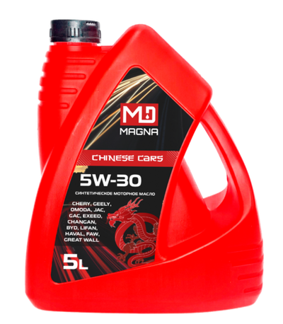 Cинтетическое моторное масло MAGNA 5W-30 CHINESE CAR