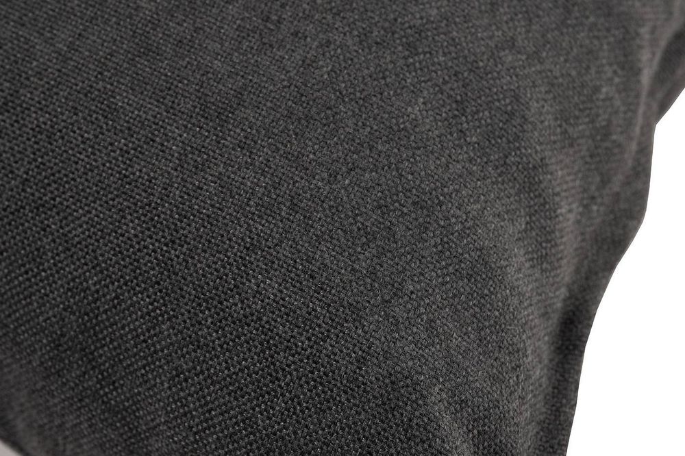 Декоративная подушка для мебели 50х43 см, цвет темно-серый 027