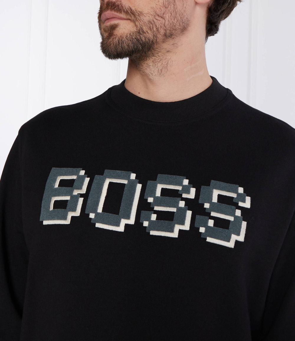 Худи Weglitchlogo BOSS ORANGE - черный(50499486)