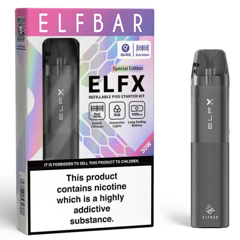 Elf Bar ELFX Kit 1000 mAh POD - Gray