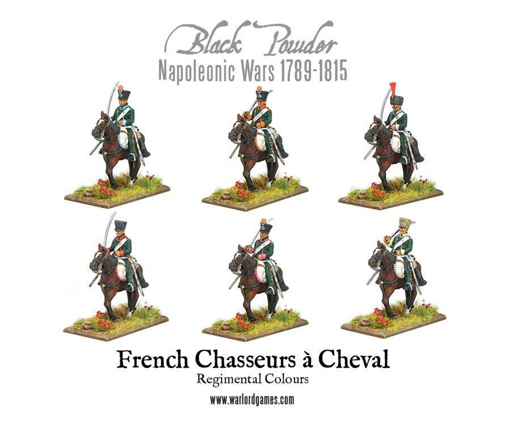 Napoleonic French Chasseurs & Cheval Light Cavalry