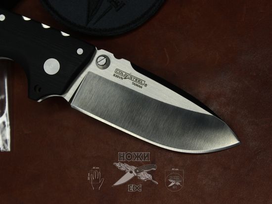 Складной нож Cold Steel 28DD AD-10 c клинком из стали CPM-S35VN, рукоять G10