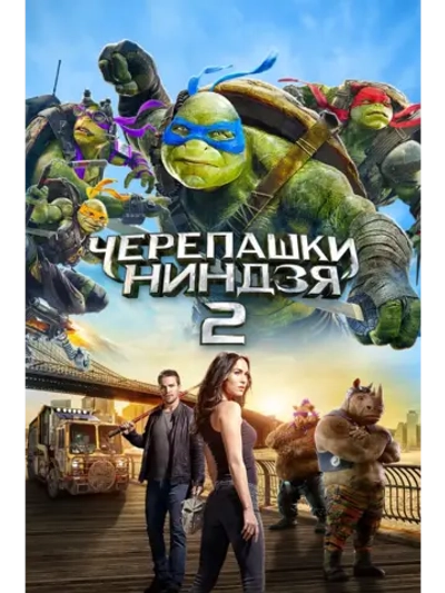 Черепашки-ниндзя 2 (2016)( DVD-R)