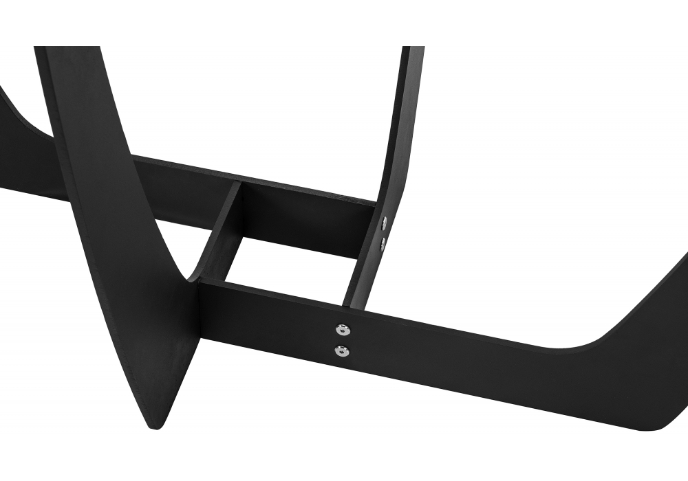 Стол деревянный Woodville Миссандея белый мрамор, графит