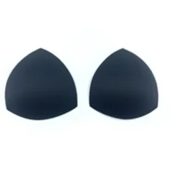 !Дефект!Чашка-вкладыш Треугольник черный, 44 размер, Беларусь