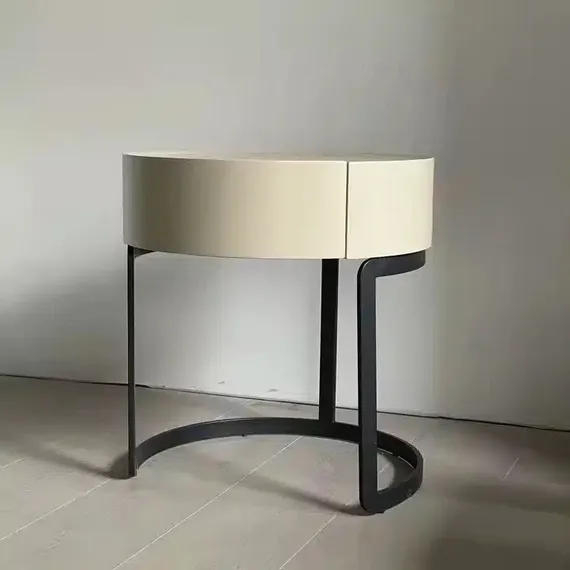 Тумба прикроватная 4647, слоновая кость