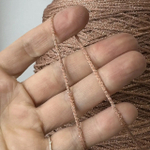 JEWEL - Be.Mi.Va; вискоза, люрекс, п/а; 280м/100гр; col. ORANGELIGHTS, цвет: роза антик с серебристым люрексом; S301