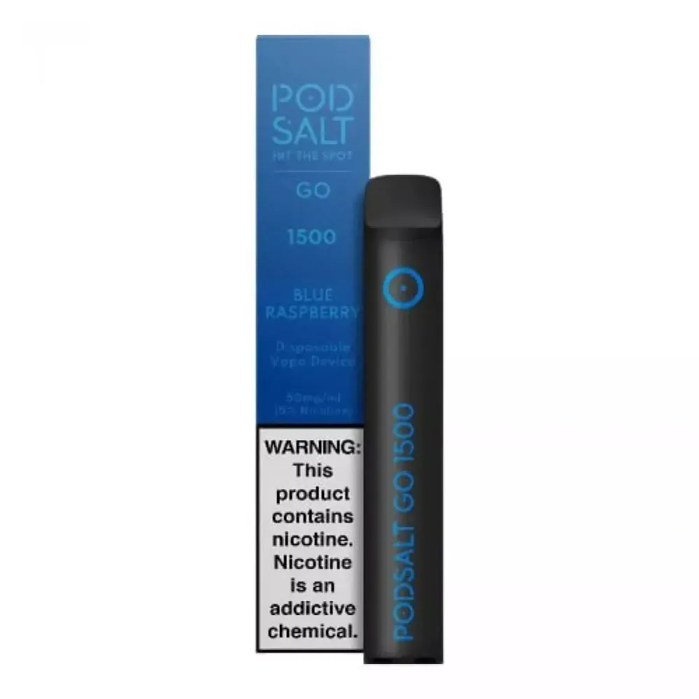 Pod Salt GO 1500 - Blue Raspberry (5% nic)