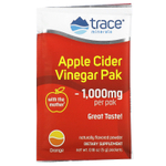 Trace Minerals ®, Органический яблочный уксус, апельсин, 1000 мг, 30 пакетиков по 5 г (0,18 унции)
