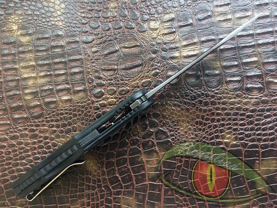 Складной нож Reptilian Рейв-02 c клинком из стали 9Cr18MoV, рукоять G10