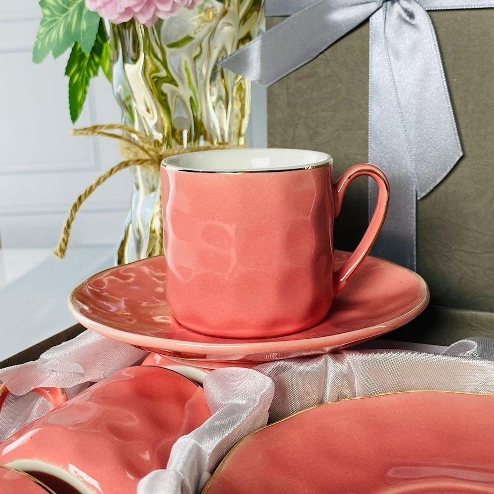 Lenardi 181-209 Кофейный набор 12пр.95мл в под.уп.(х12)Фарфор