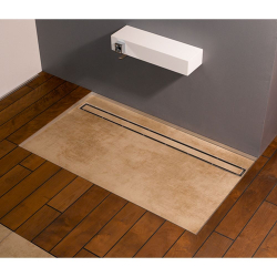 Основа для плитки 70 см TECE TECEdrainline для слива из нержавеющей стали прямая, хром матовый 600770