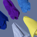 Тряпка для мытья стекол из микрофибры 30х30 см