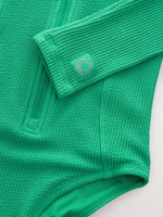 Купальник слитный на молнии для девочки Next AJ6-243, Зеленый