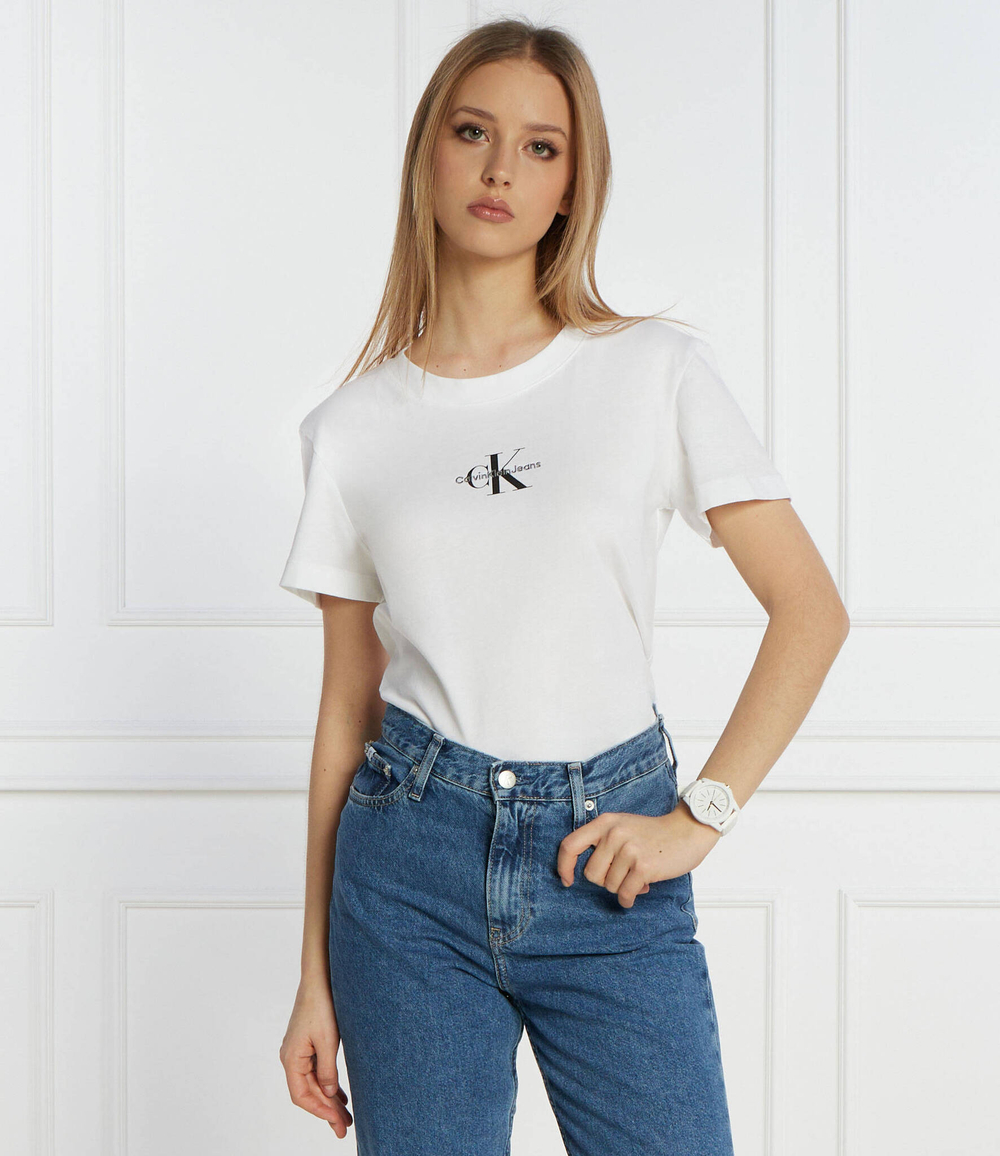 Футболка CALVIN KLEIN JEANS - белый(J20J222564)