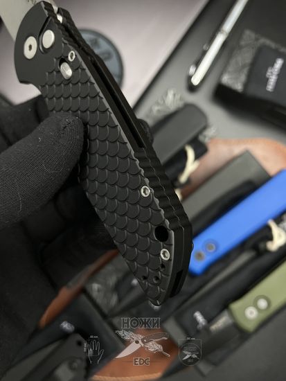 Складной нож Pro-Tech Tactical Response TR-3 MC1 c клинком из стали CPM-Magnacut, рукоять алюминий / серебро