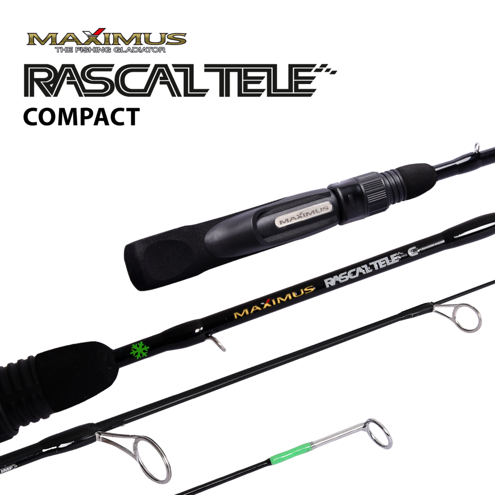 Зимняя удочка  Rascal Tele Compact 0,5 м до 40 г.