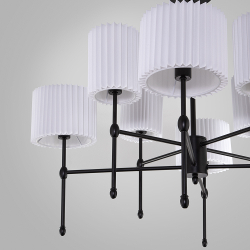 Потолочная люстра Eurosvet Notturno 60162/8 черный