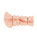 Мастурбатор в виде вагины с 3 кольцами Rossi