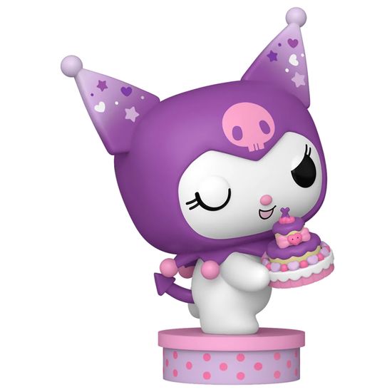 Фигурка Funko POP! My Melody 50th Kuromi 20th Kuromi (With Cake) (108) 87169 / Фигурка Фанко ПОП! по мотивам аниме "Onegai My Melody", Куроми