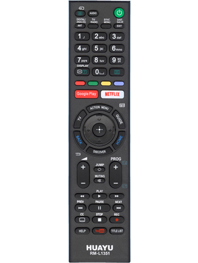 Универсальный пульт RM-L1351 для телевизоров SONY корус пульта RMF-TX300 GOOGLE PLAY , YOUTUBE , NETFLIX БЕЗ ГОЛОСА!