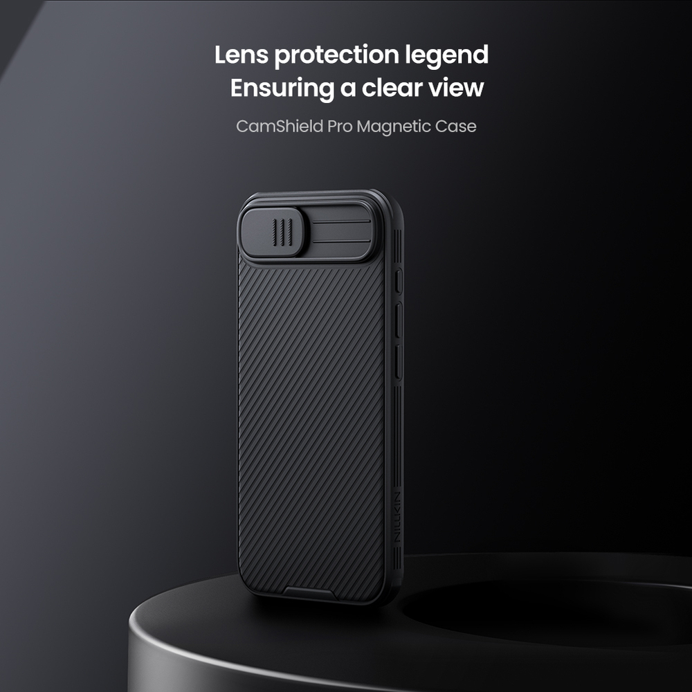 Чехол от Nillkin c поддержкой MagSafe для смартфона iPhone 16e, серия CamShield Pro Magnetic