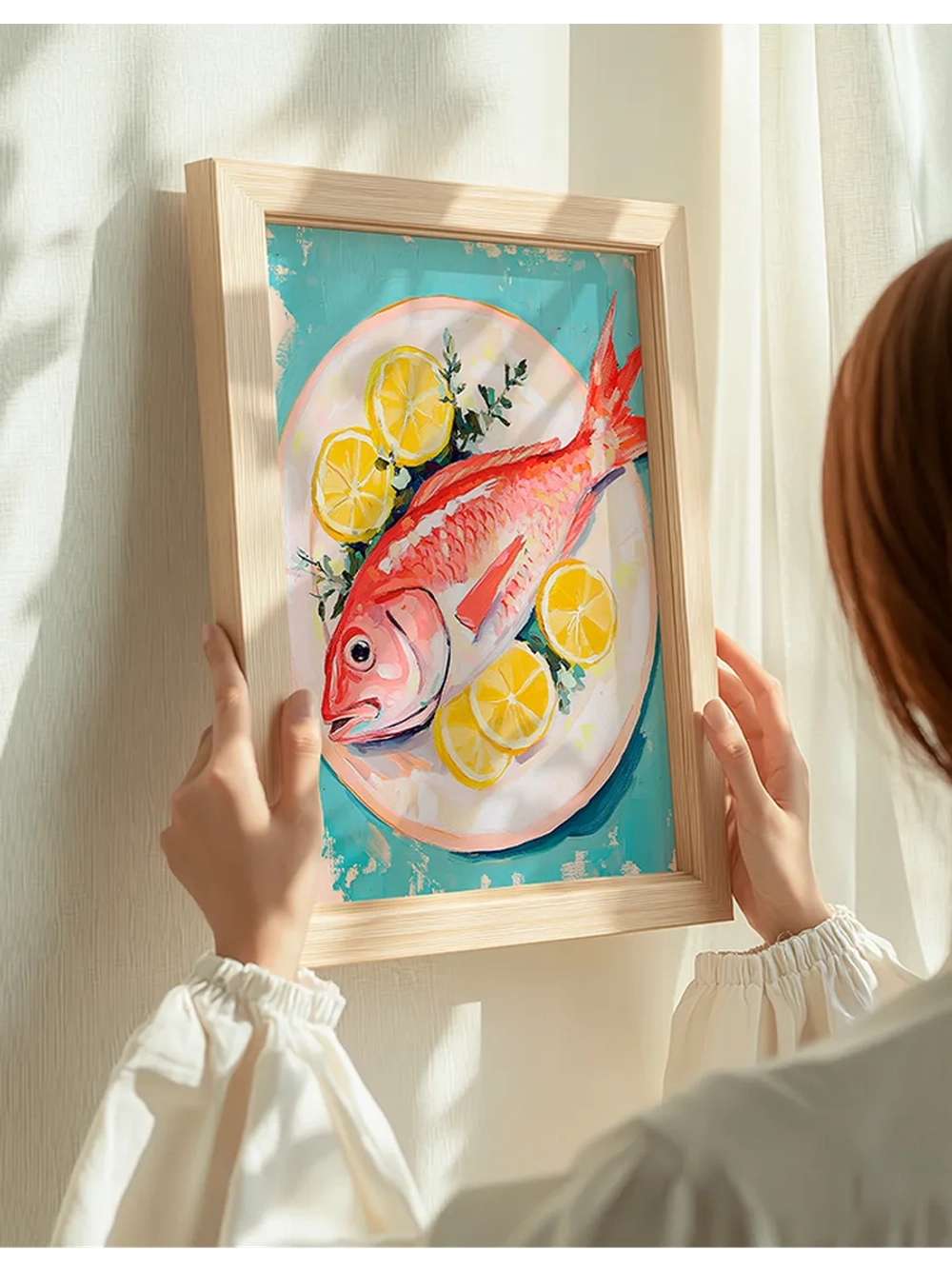 Постер 30х40 интерьерный на кухню без рамки