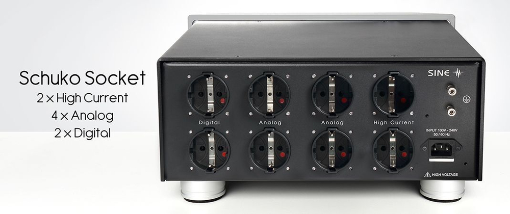 Сетевой фильтр-кондиционер SINE Gateway 3 PA Version Silver