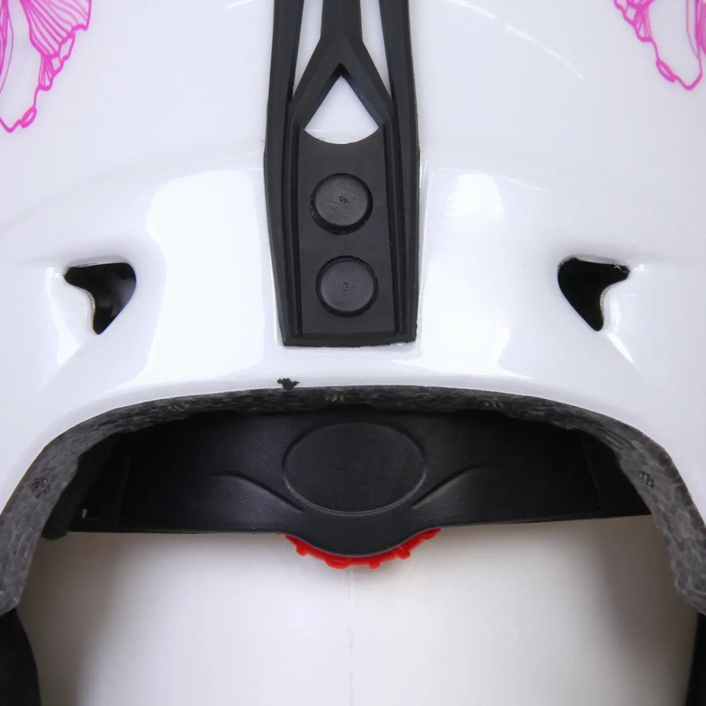 Шлем защитный для зимних видов спорта MS-86 Magenta Flower, размер M (55-58)