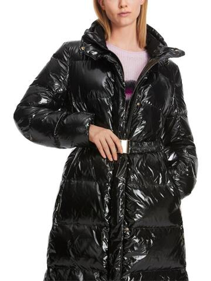 Marc Cain Пуховик стеганый с эластичным поясом