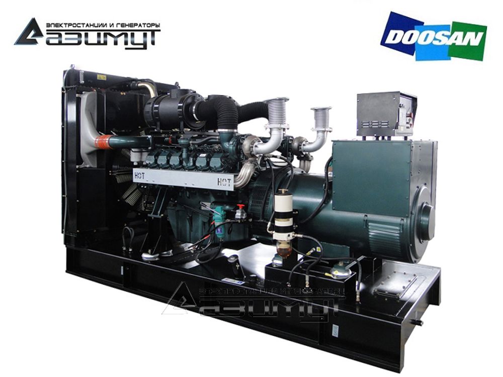 Дизельный генератор Азимут АД-550С-Т400-1РМ17 Doosan