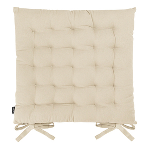 Подушка на стул из хлопка бежевого цвета из коллекции essential, 35х35 см