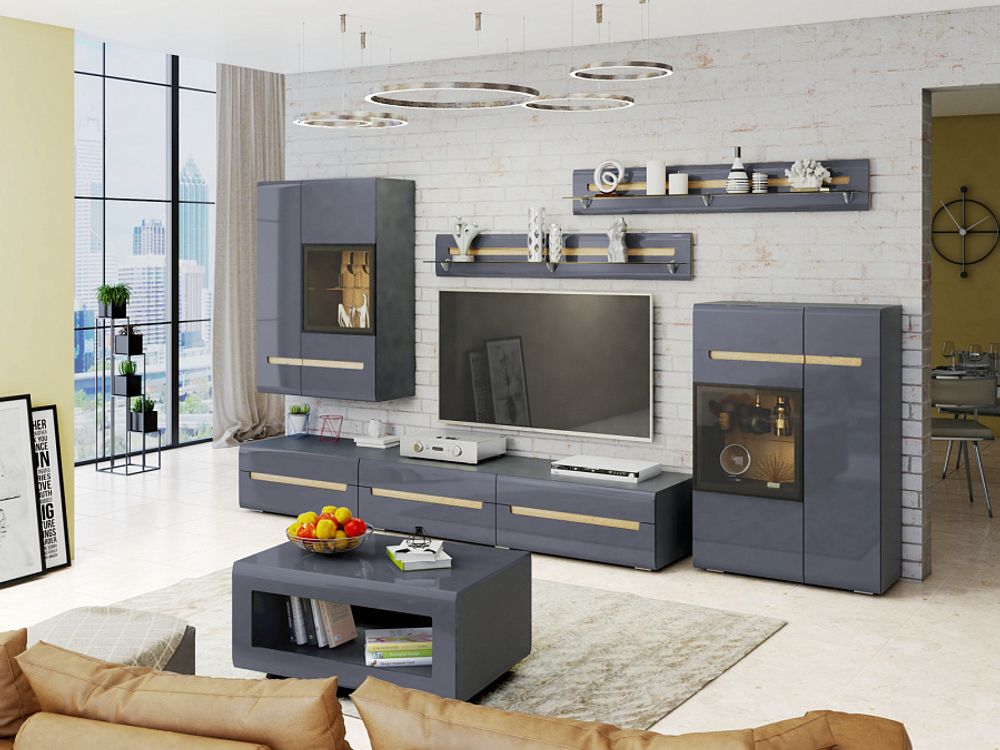 Стокгольм Витрина 2х малая правая